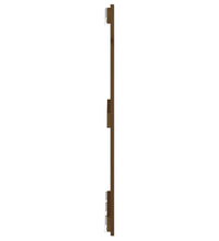 Wand-Kopfteil Honigbraun 185x3x90 cm Massivholz Kiefer