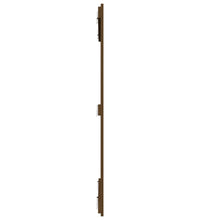 Wand-Kopfteil Honigbraun 95,5x3x110 cm Massivholz Kiefer