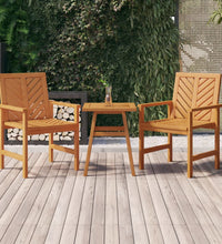 Beistelltisch 45x45x60 cm Massivholz Akazie