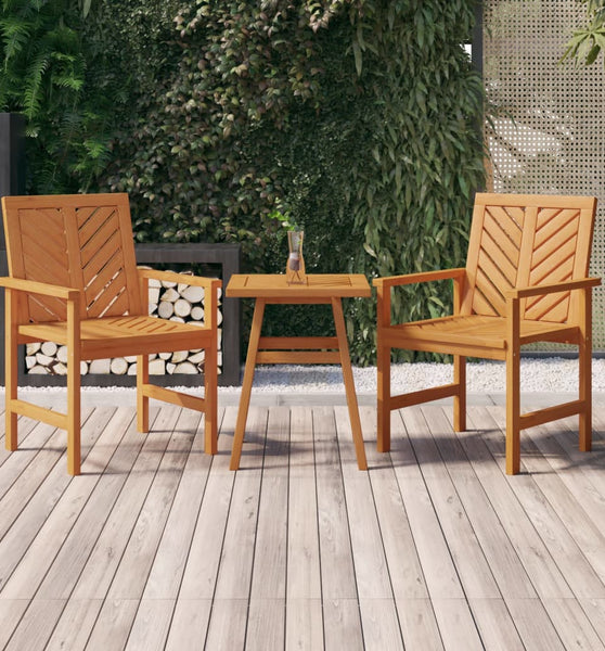 Beistelltisch 45x45x60 cm Massivholz Akazie
