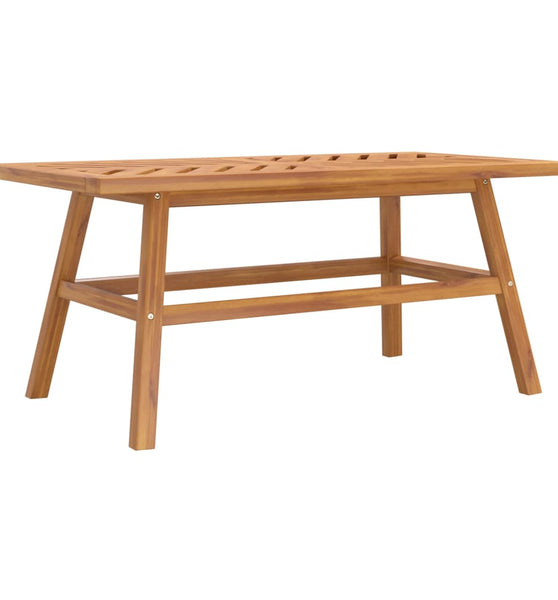 Couchtisch 100x50x45 cm Massivholz Akazie