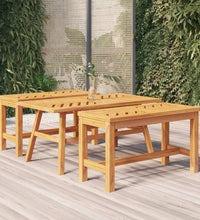 Couchtisch 100x50x45 cm Massivholz Akazie