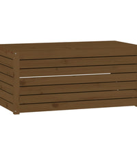 Gartenbox Honigbraun 101x50,5x46,5 cm Massivholz Kiefer