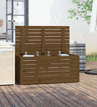 Gartenbox Honigbraun 101x50,5x46,5 cm Massivholz Kiefer