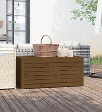 Gartenbox Honigbraun 101x50,5x46,5 cm Massivholz Kiefer