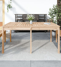 Gartentisch 159,5x82,5x76 cm Massivholz Kiefer