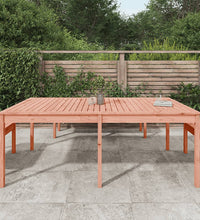 Gartentisch 203,5x100x76 cm Massivholz Douglasie