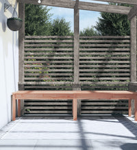 2-Sitzer-Gartenbank 203,5x44x45 cm Massivholz Douglasie