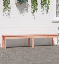 2-Sitzer-Gartenbank 203,5x44x45 cm Massivholz Douglasie