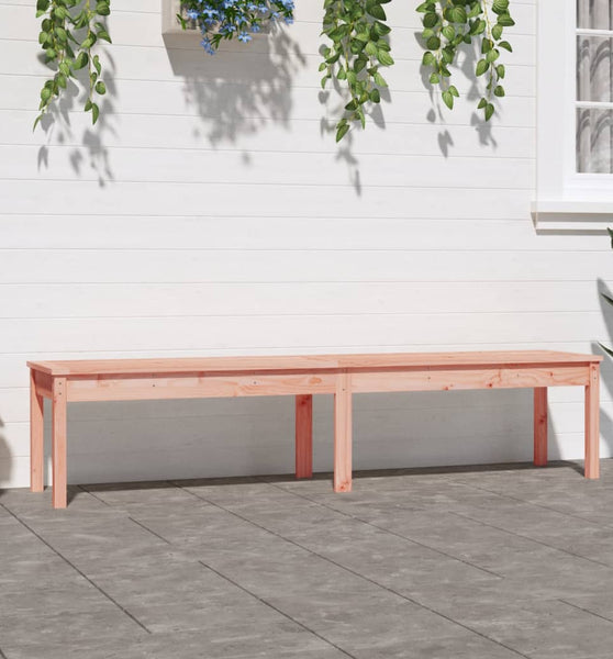 2-Sitzer-Gartenbank 203,5x44x45 cm Massivholz Douglasie