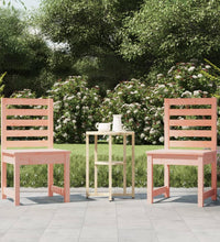 Gartenstühle 2 Stk. 50x48x91,5 cm Massivholz Douglasie