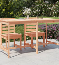 Gartentisch 203,5x90x110 cm Massivholz Douglasie