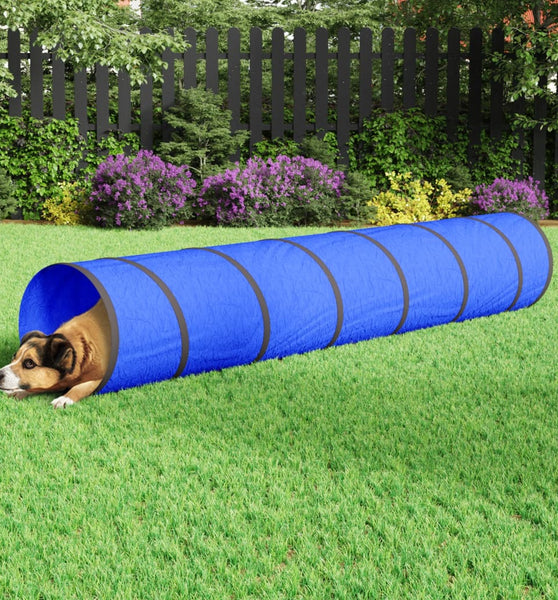 Hundetunnel Blau Ø 50x300 cm Polyester