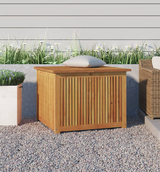 Gartenbox 75x75x58 cm Massivholz Akazie