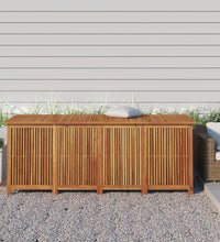 Gartenbox 200x80x75 cm Massivholz Akazie