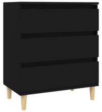 Sideboard Schwarz 60x35x70 cm Holzwerkstoff