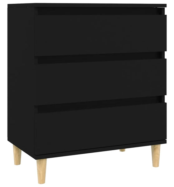 Sideboard Schwarz 60x35x70 cm Holzwerkstoff