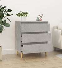 Sideboard Betongrau 60x35x70 cm Holzwerkstoff