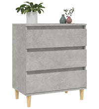 Sideboard Betongrau 60x35x70 cm Holzwerkstoff