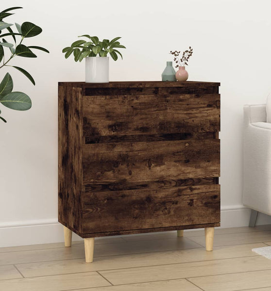 Sideboard Räuchereiche 60x35x70 cm Holzwerkstoff