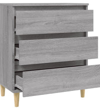 Sideboard Grau Sonoma 60x35x70 cm Holzwerkstoff