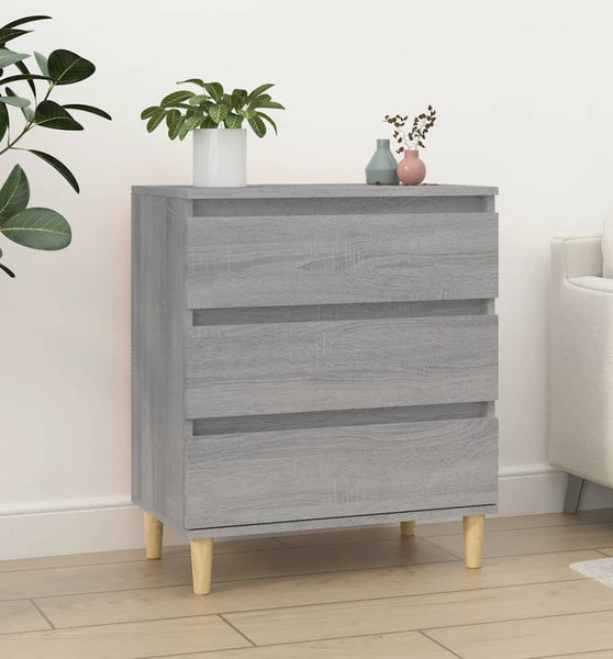 Sideboard Grau Sonoma 60x35x70 cm Holzwerkstoff