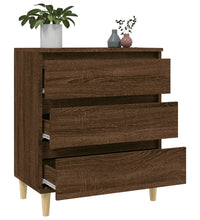 Sideboard Braun Eichen-Optik 60x35x70 cm Holzwerkstoff