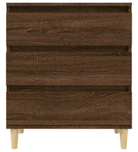 Sideboard Braun Eichen-Optik 60x35x70 cm Holzwerkstoff