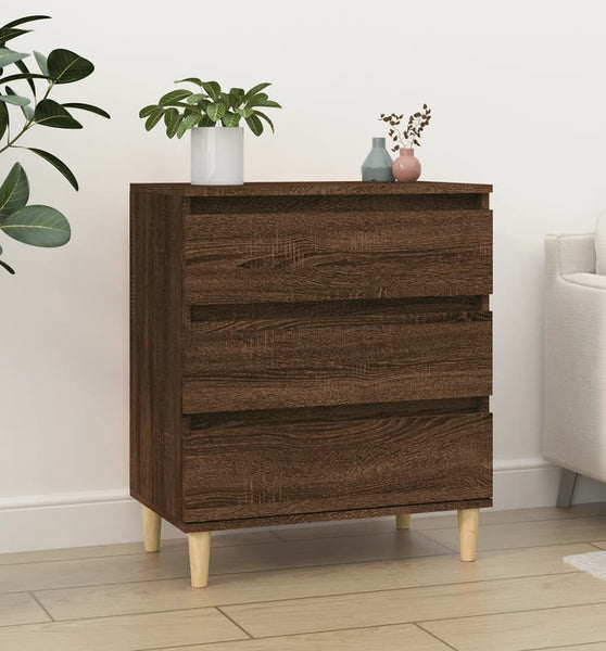 Sideboard Braun Eichen-Optik 60x35x70 cm Holzwerkstoff