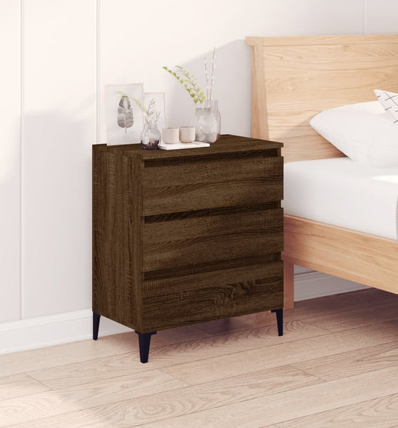 Sideboard Braun Eichen-Optik 60x35x70 cm Holzwerkstoff