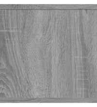 Wandregal Grau Sonoma 102x30x29 cm Holzwerkstoff