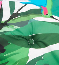 Gartenbank-Auflage Mehrfarbig 100x50x3 cm Oxford-Gewebe