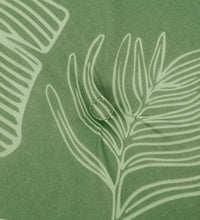 Gartenbank-Auflage Blattmuster 100x50x3 cm Oxford-Gewebe