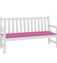 Gartenbank-Auflage Rosa 150x50x3 cm Oxford-Gewebe