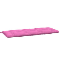 Gartenbank-Auflage Rosa 120x50x7 cm Stoff