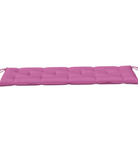 Gartenbank-Auflage Rosa 150x50x7 cm Oxford-Gewebe