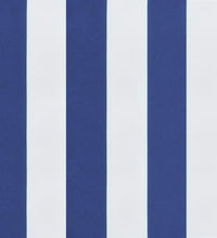 Gartenbank-Auflage Blau & Weiß Gestreift 180x50x7 cm