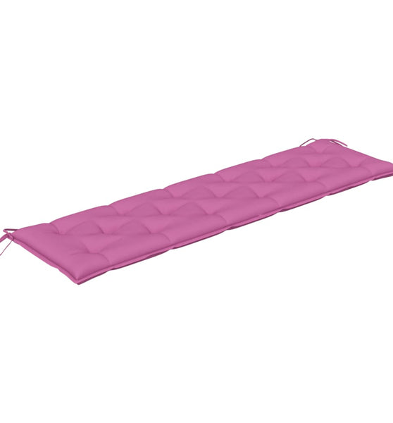 Gartenbank-Auflage Rosa 180x50x7 cm Oxford-Gewebe