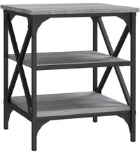 Beistelltisch Grau Sonoma 40x42x50 cm Holzwerkstoff