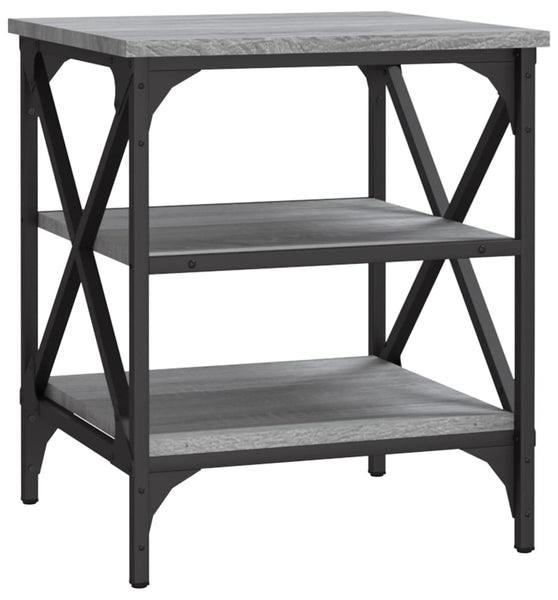 Beistelltisch Grau Sonoma 40x42x50 cm Holzwerkstoff