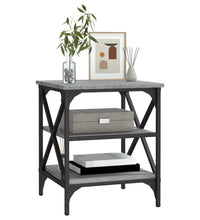 Beistelltisch Grau Sonoma 40x42x50 cm Holzwerkstoff