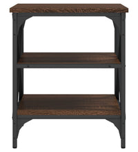 Beistelltisch Braun Eichen-Optik 40x42x50 cm Holzwerkstoff