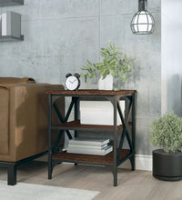 Beistelltisch Braun Eichen-Optik 40x42x50 cm Holzwerkstoff