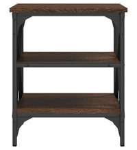 Beistelltische 2 Stk. Braun Eichen-Optik 40x42x50 cm