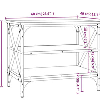 TV-Schrank Sonoma-Eiche 60x40x50 cm Holzwerkstoff