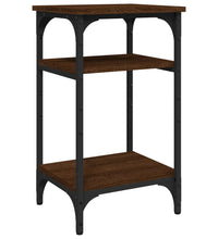 Beistelltisch Braun Eichen-Optik 35x30x60 cm Holzwerkstoff