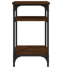 Beistelltisch Braun Eichen-Optik 35x30x60 cm Holzwerkstoff