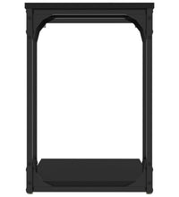 Beistelltisch Schwarz 50x35x52 cm Holzwerkstoff