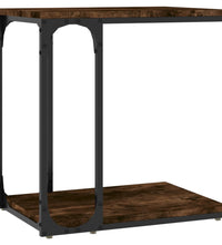 Beistelltisch Räuchereiche 50x35x52 cm Holzwerkstoff