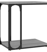 Beistelltisch Grau Sonoma 50x35x52 cm Holzwerkstoff